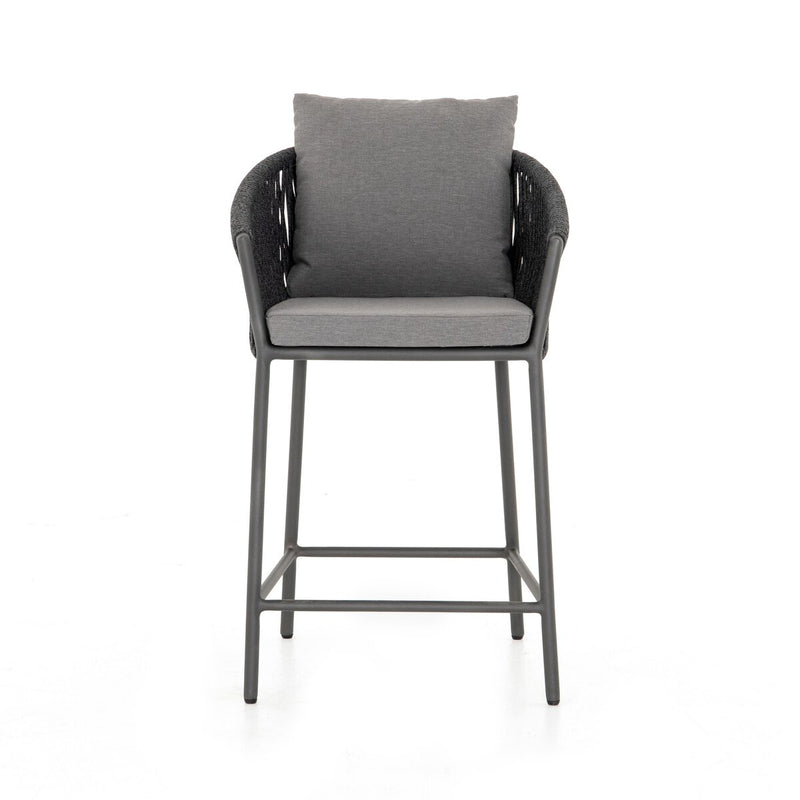 Porto Outdoor Bar & Counter Stool - Charcoal