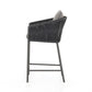 Porto Outdoor Bar & Counter Stool - Charcoal