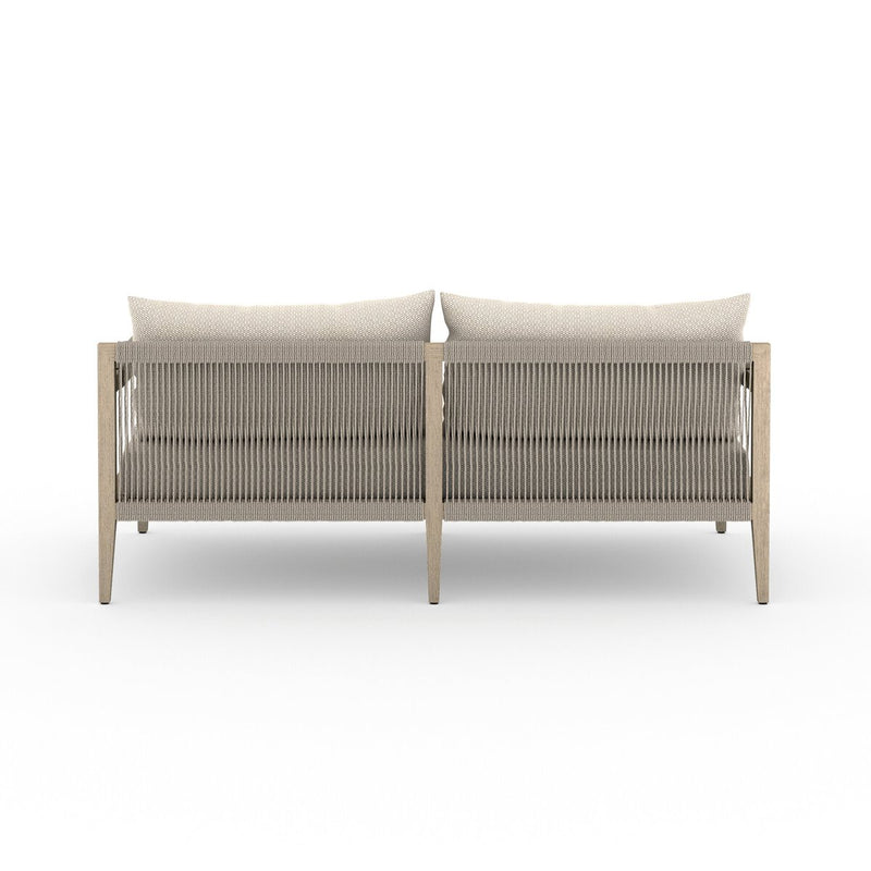 Sherwood Outdoor Sofa, Washed Brown - Faye Sand