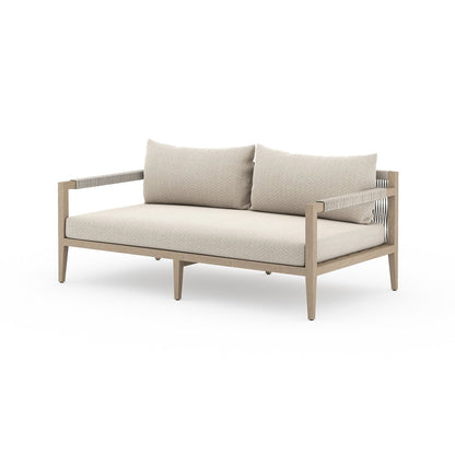 Sherwood Outdoor Sofa, Washed Brown - Faye Sand