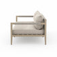 Sherwood Outdoor Sofa, Washed Brown - Faye Sand