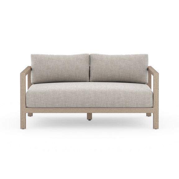 Sonoma Outdoor Sofa, Washed Brown - Venao Grey