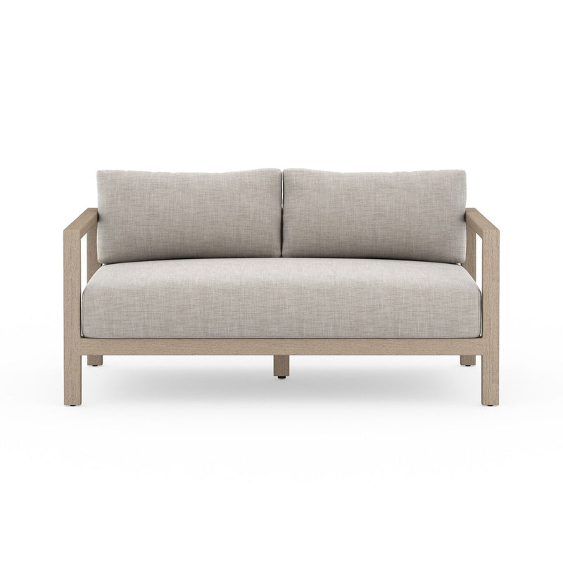 Sonoma Outdoor Sofa, Washed Brown - Venao Grey