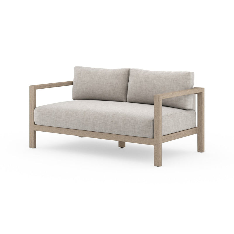Sonoma Outdoor Sofa, Washed Brown - Venao Grey