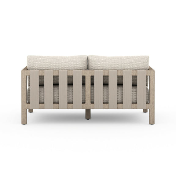 Sonoma Outdoor Sofa, Washed Brown - Faye Sand