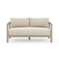 Sonoma Outdoor Sofa, Washed Brown - Faye Sand