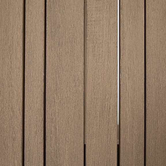Atherton Outdoor Dining Bench - Washed Brown