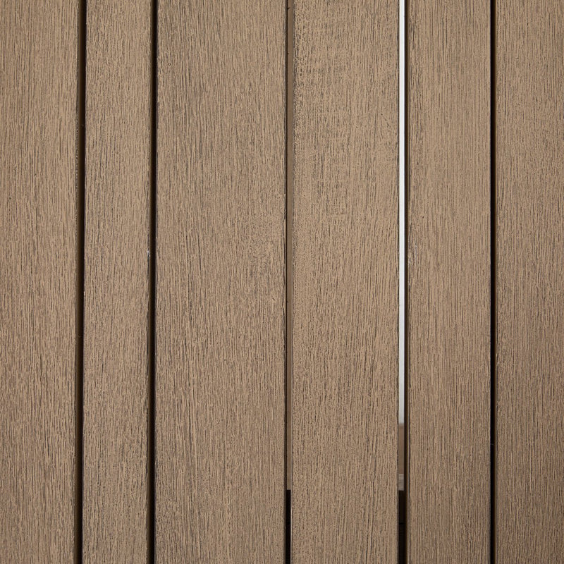 Atherton Outdoor Dining Bench - Washed Brown