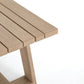 Atherton Outdoor Dining Bench - Washed Brown