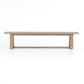 Atherton Outdoor Dining Bench - Washed Brown