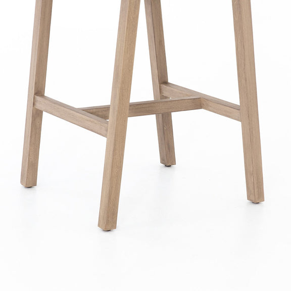 Delano Outdoor Bar + Counter Stool - Washed Brown