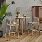 Delano Outdoor Bar + Counter Stool - Washed Brown