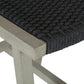 Delano Outdoor Bar + Counter Stool - Weathered Grey