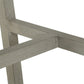 Delano Outdoor Bar + Counter Stool - Weathered Grey