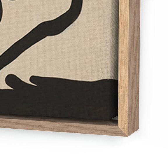 Triptych by Katherine Hunsaker — Vertical Grain White Oak Floater
