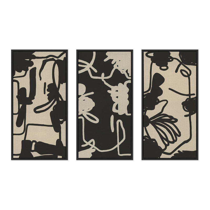Triptych by Katherine Hunsaker — Black Maple Floater