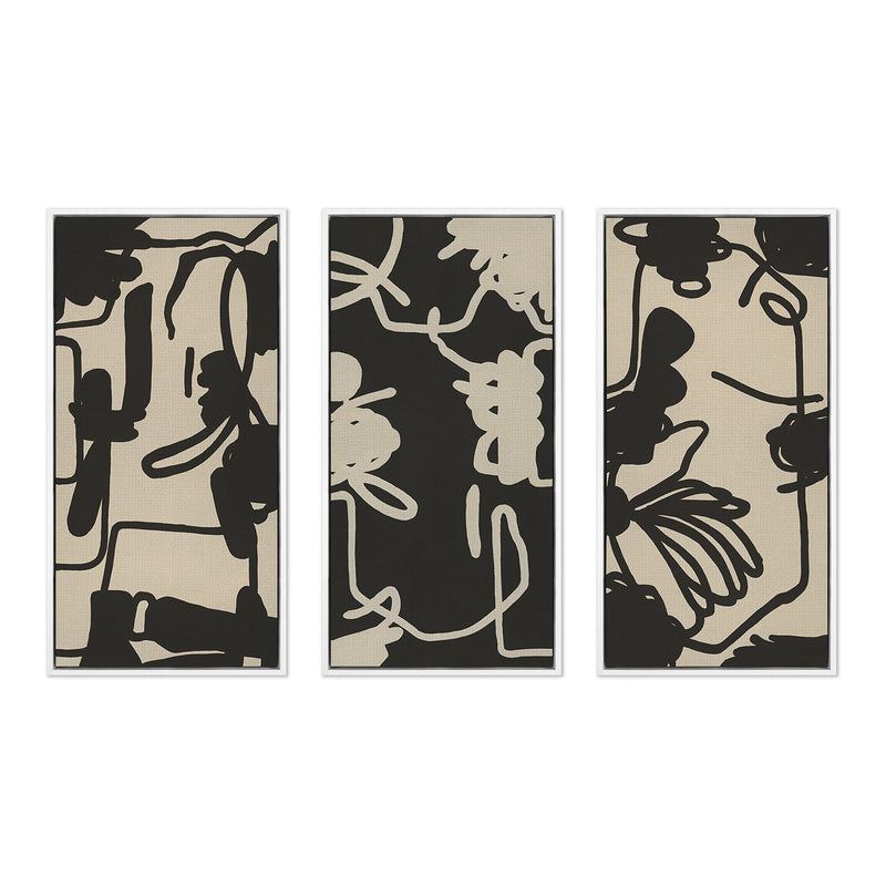 Triptych by Katherine Hunsaker — White Maple Floater