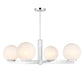 Linea 4-Light Chandelier