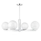 Linea 4-Light Chandelier