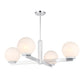 Linea 4-Light Chandelier