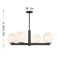 Linea 4-Light Chandelier