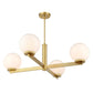 Linea 4-Light Chandelier