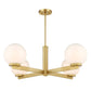Linea 4-Light Chandelier