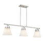 Parsons 3-Light Linear Chandelier