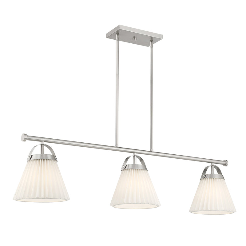Parsons 3-Light Linear Chandelier