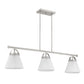 Parsons 3-Light Linear Chandelier