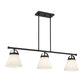 Parsons 3-Light Linear Chandelier