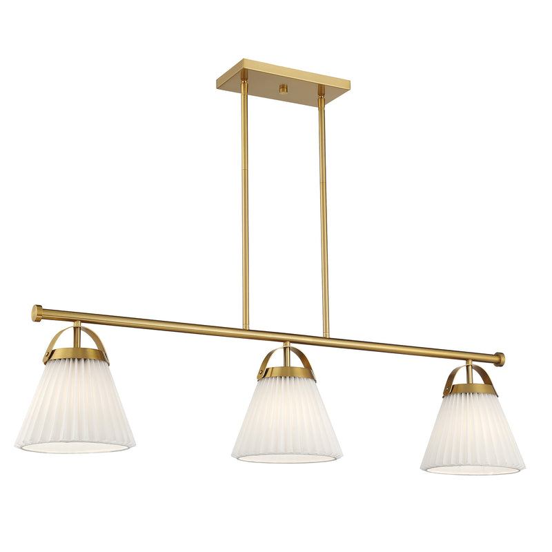 Parsons 3-Light Linear Chandelier