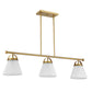 Parsons 3-Light Linear Chandelier