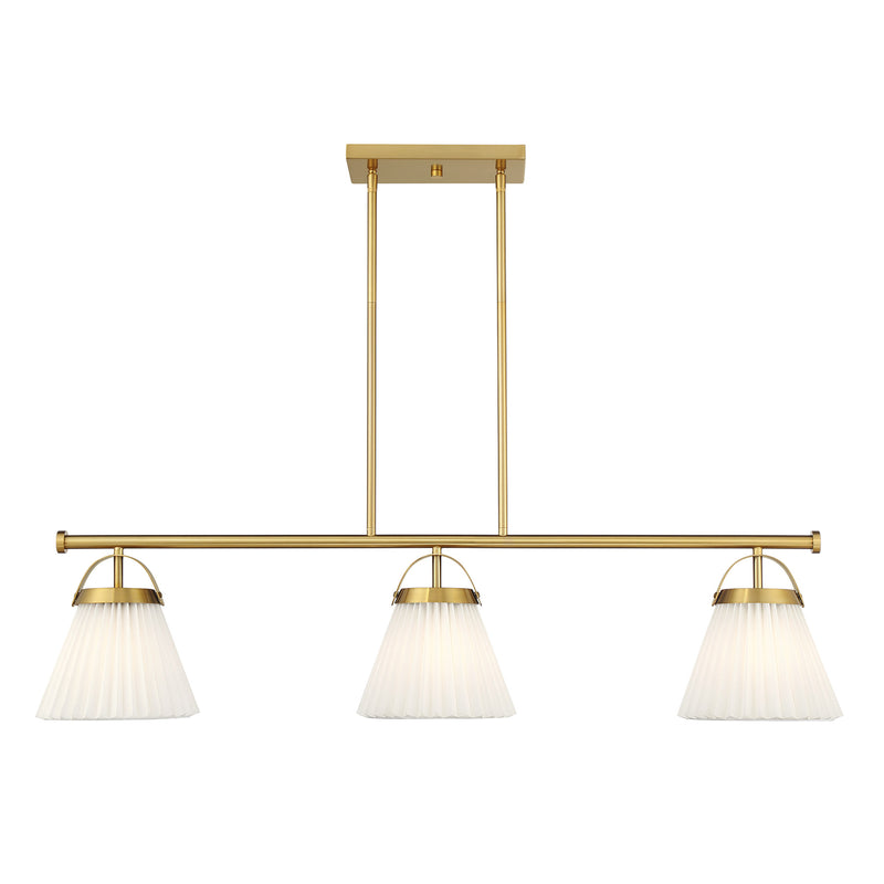 Parsons 3-Light Linear Chandelier