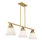 Parsons 3-Light Linear Chandelier