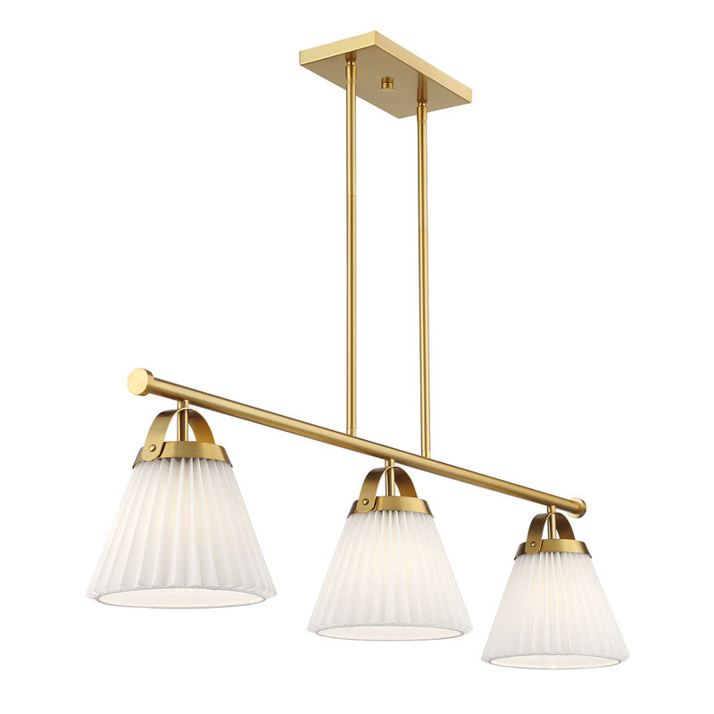 Parsons 3-Light Linear Chandelier