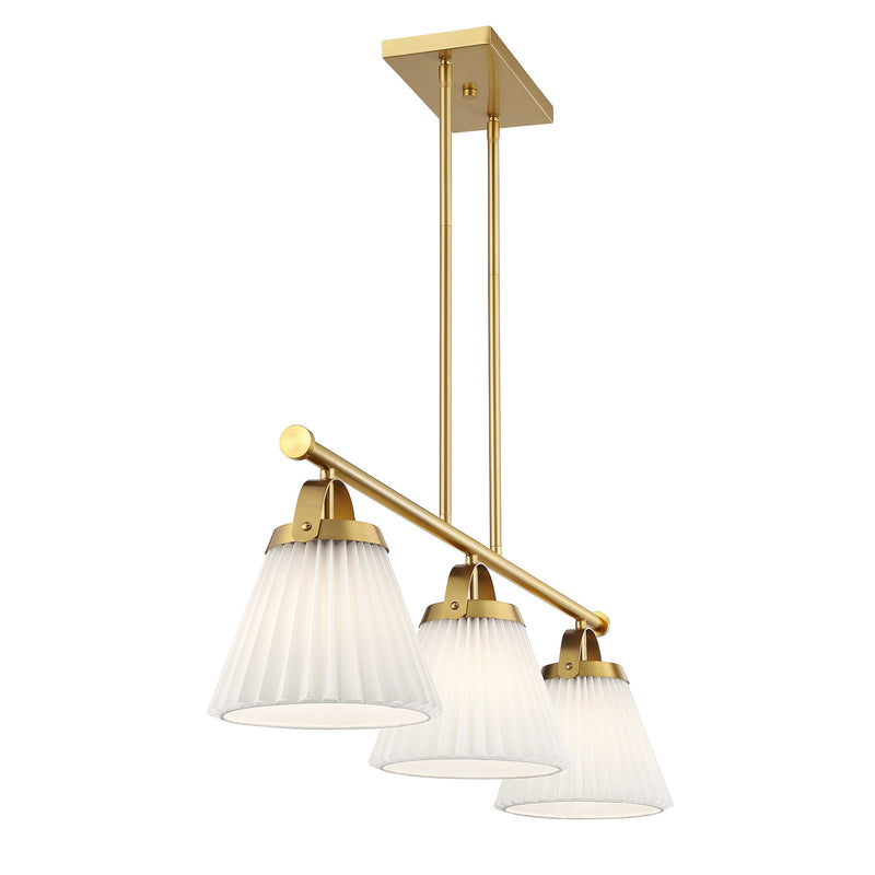 Parsons 3-Light Linear Chandelier