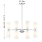 Aster 8-Light Chandelier