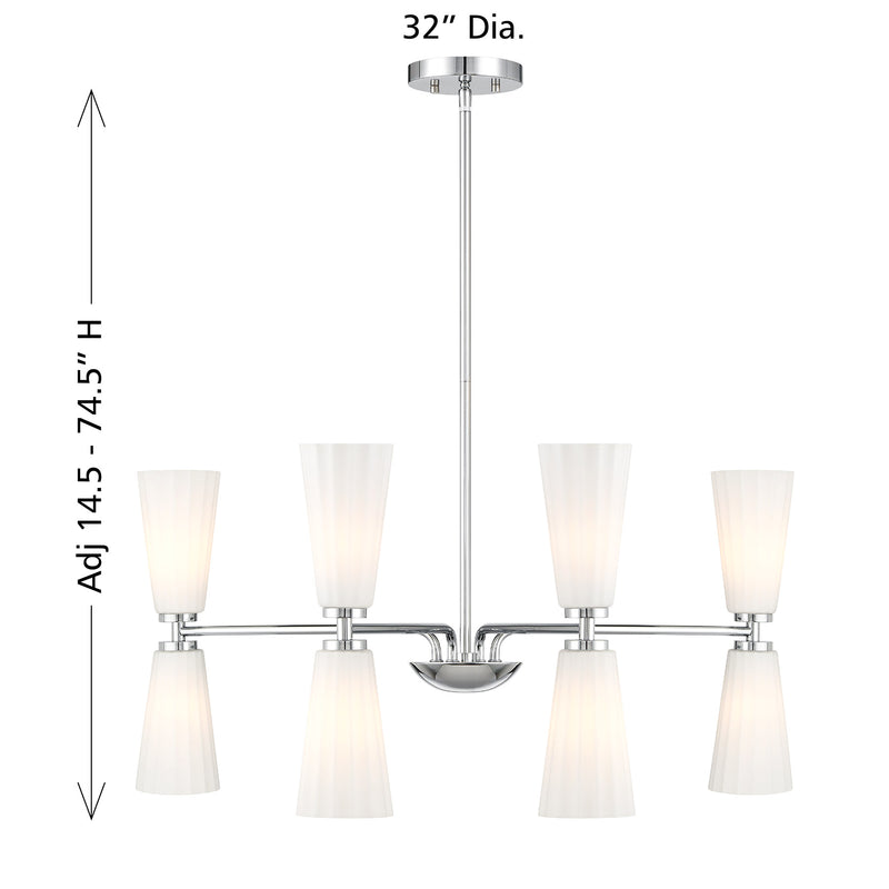 Aster 8-Light Chandelier
