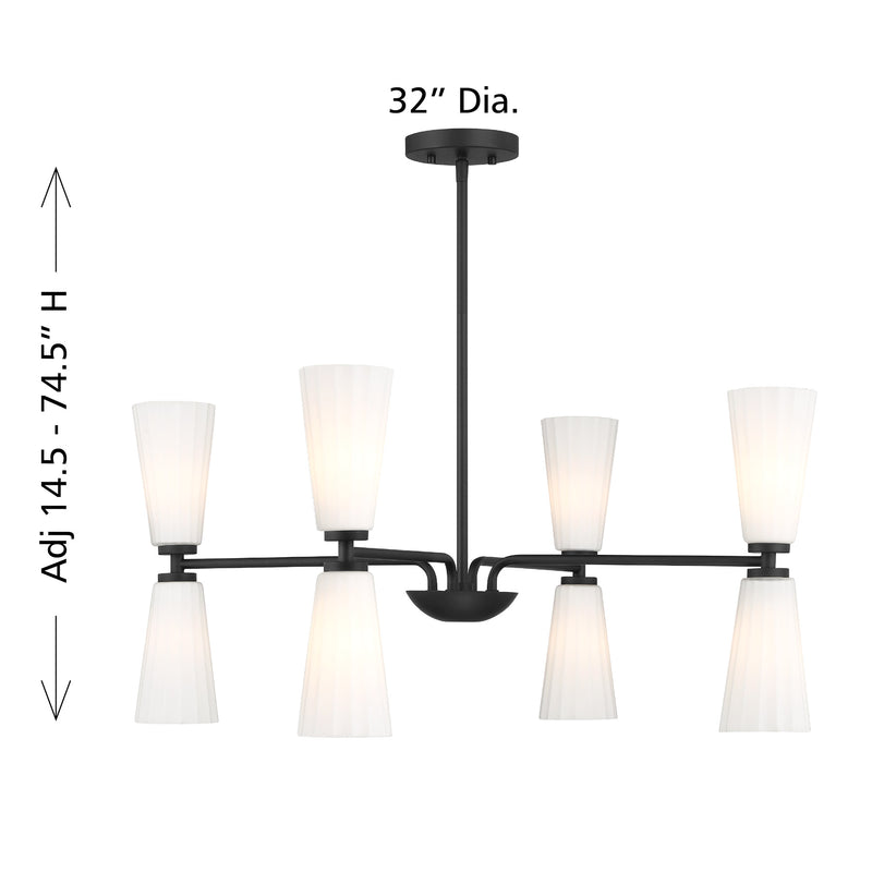 Aster 8-Light Chandelier