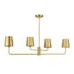 Marais 4-Light Linear Chandelier