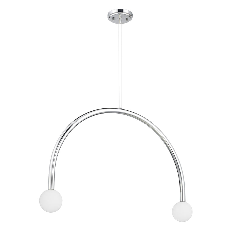 Arc 2-Light Chandelier