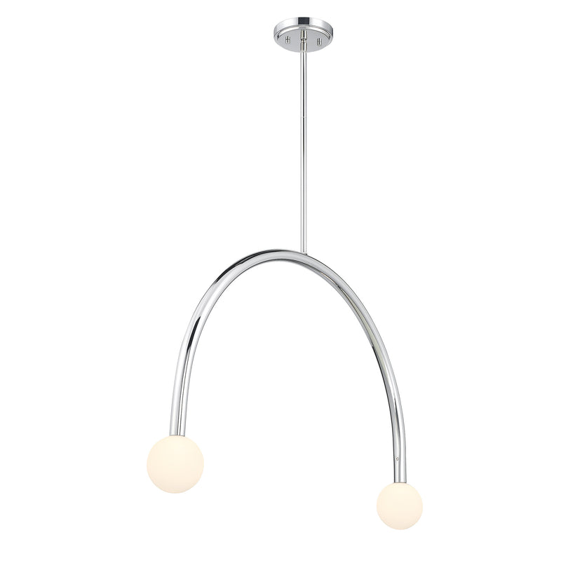 Arc 2-Light Chandelier