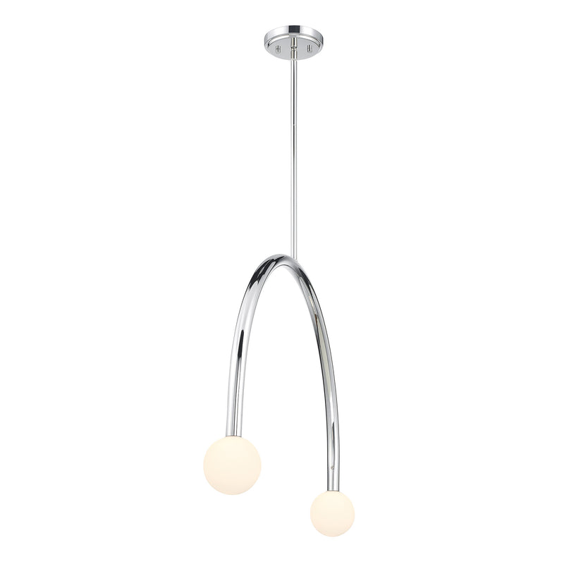 Arc 2-Light Chandelier