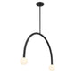 Arc 2-Light Chandelier