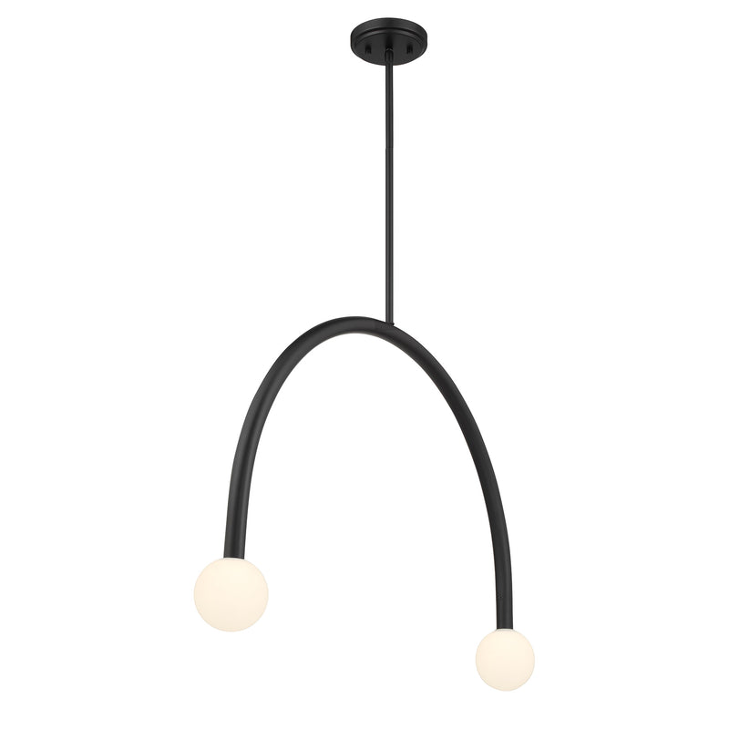 Arc 2-Light Chandelier