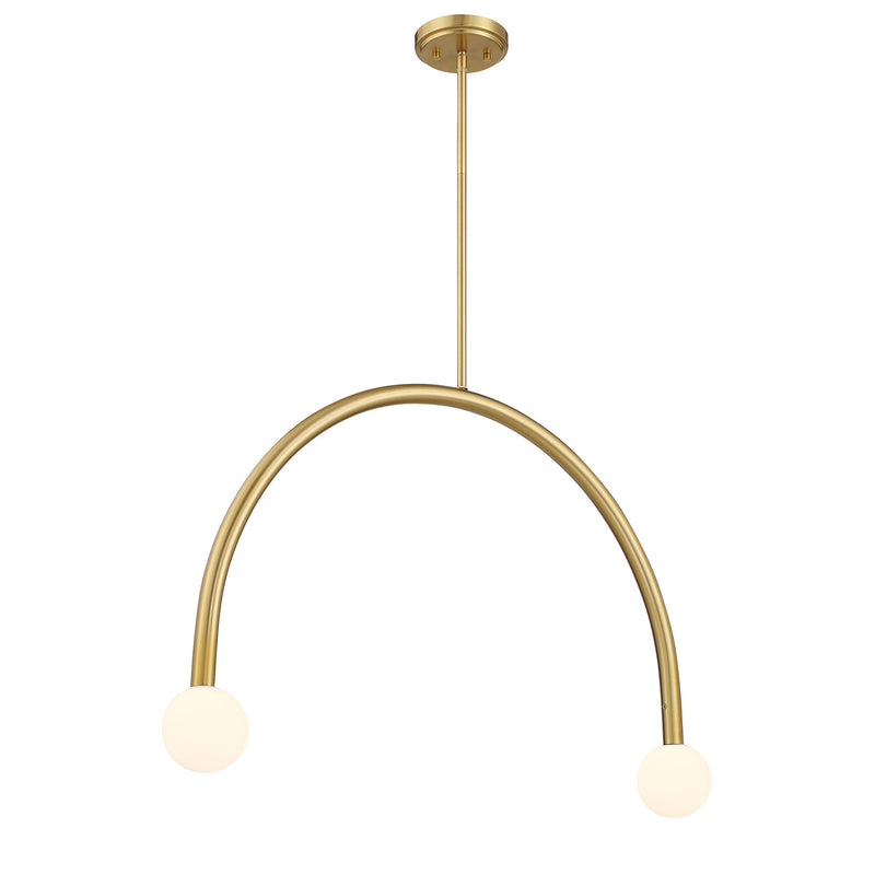Arc 2-Light Chandelier
