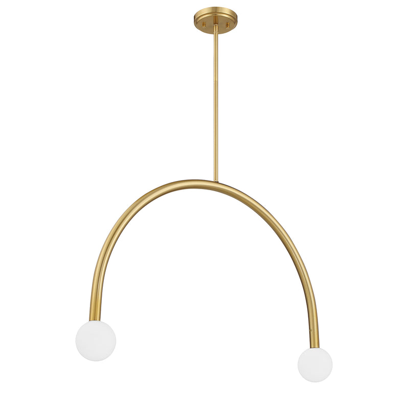 Arc 2-Light Chandelier