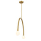 Arc 2-Light Chandelier