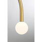 Arc 2-Light Chandelier